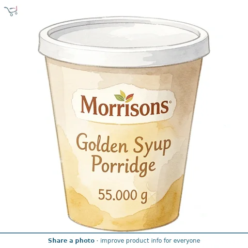 Morrisons Golden Syrup Porridge 