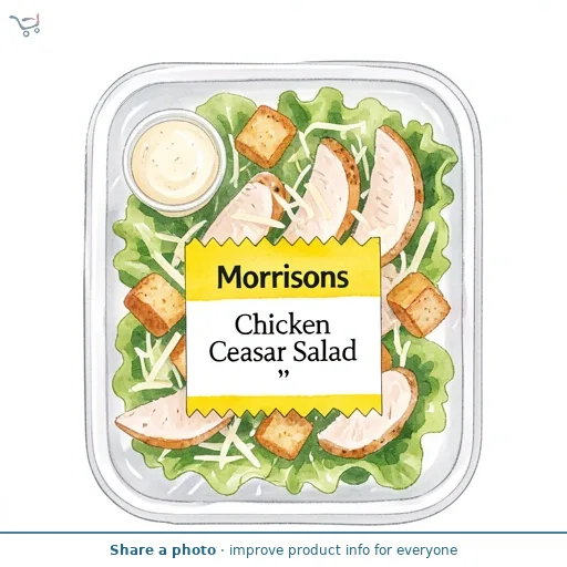 Morrisons Chicken Caesar Salad