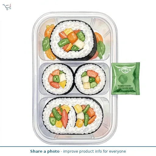 Morrisons Vegetable Sushi Selection Snack