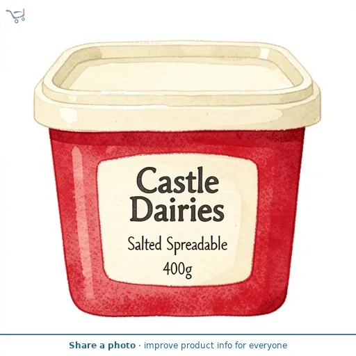 Castle Dairies Salted Spreadable 400g