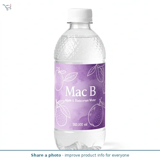 MacB Apple & Blackcurrant Water 