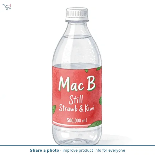 Macb Still Strawb & Kiwi 500Ml