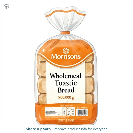 Morrisons Wholemeal Toastie Bread