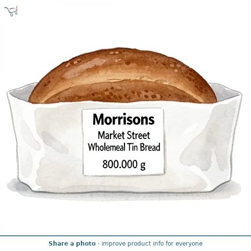 Market Street Wholemeal Tin Bread 