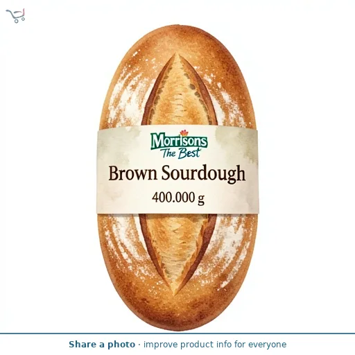 Morrisons The Best Brown Sourdough 