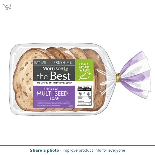 Morrisons The Best Thick Cut Multi-Seed Loaf 800g
