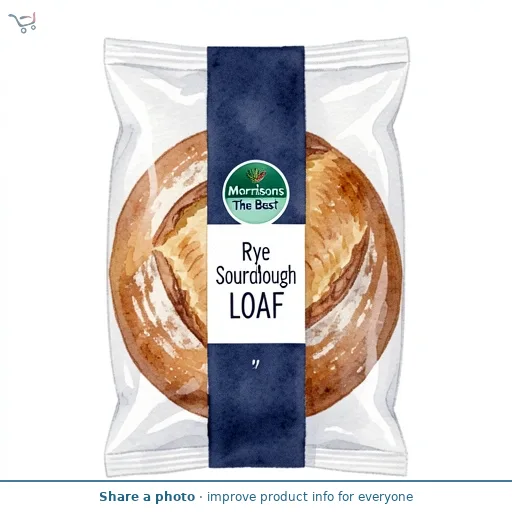 Morrisons The Best Rye Sourdough Loaf