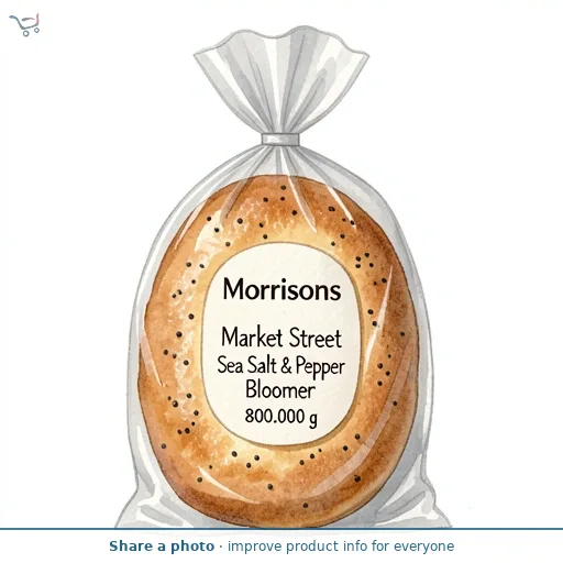 Market Street Sea Salt & Pepper Bloomer