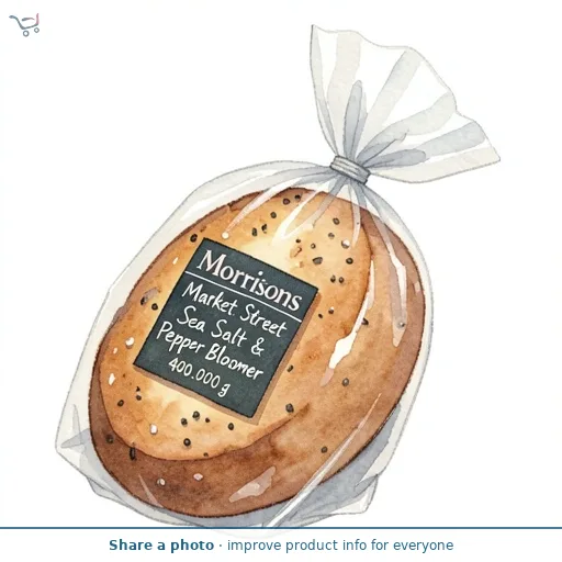 Market Street Sea Salt & Pepper Bloomer