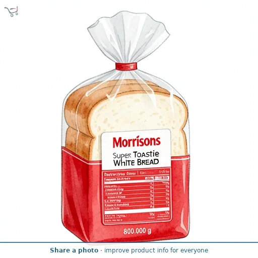 Morrisons Super Toastie White Bread