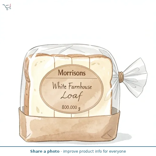 Morrisons White Farmhouse Loaf 