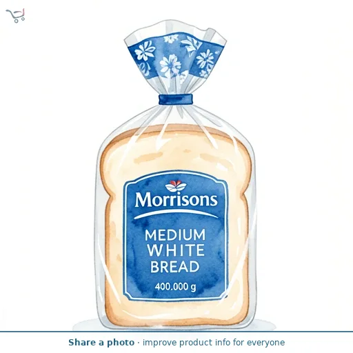 Morrisons Medium White Bread