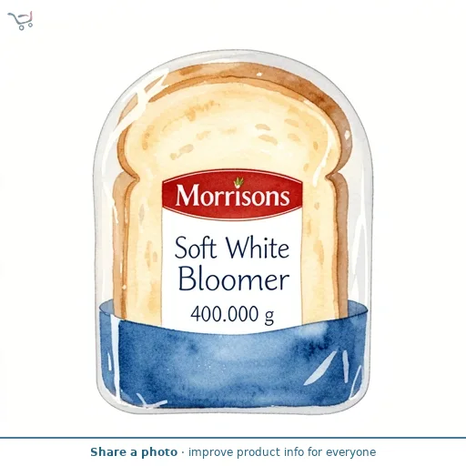 Morrisons Soft White Bloomer