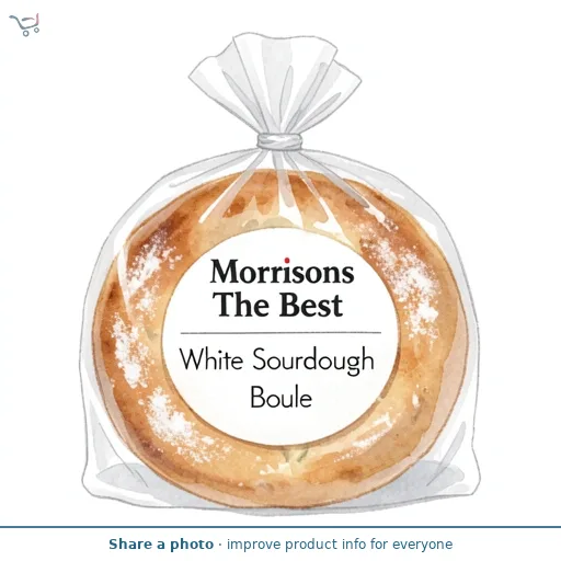 Morrisons The Best White Sourdough Boule