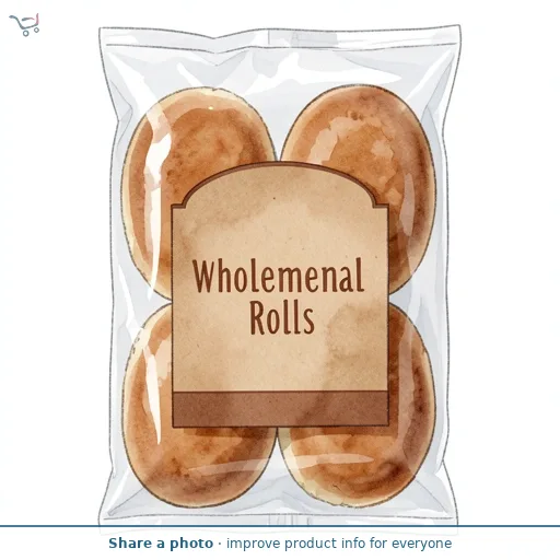Morrisons Wholemeal Rolls