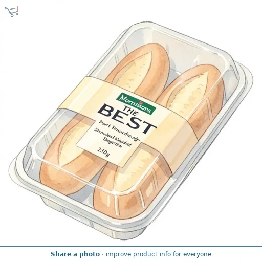 Morrisons The Best Part Baked Sourdough Stonebaked Baguettes