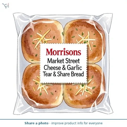 Market Street Cheese & Garlic Tear & Share Bread