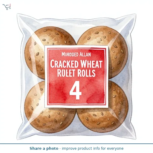 Murdoch Allan Cracked Wheat Rolls 