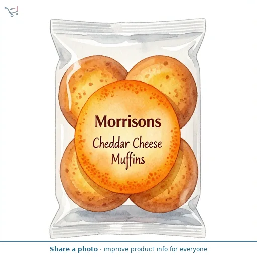 Morrisons Cheddar Cheese Muffins