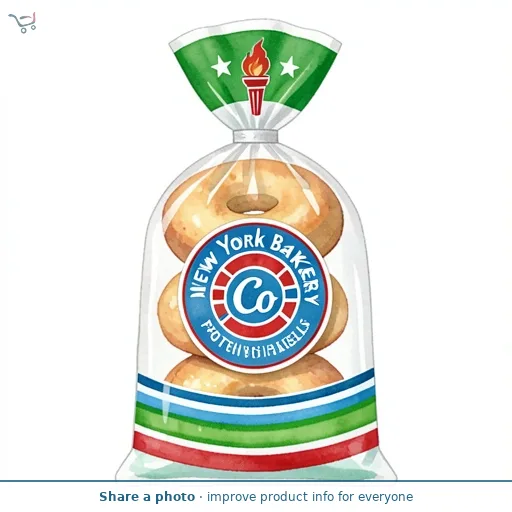 New York Bakery Co Health & Wellness Protein Boost Bagels 5 Pack