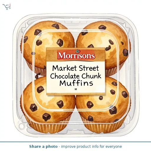 Market Street Chocolate Chunk Muffins 