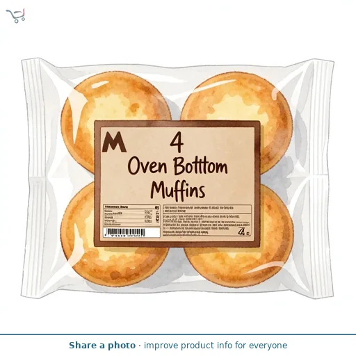 Morrisons Oven Bottom Muffins