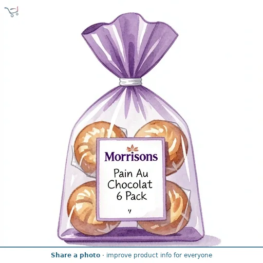 Morrisons Pain Au Chocolat    6 Pack