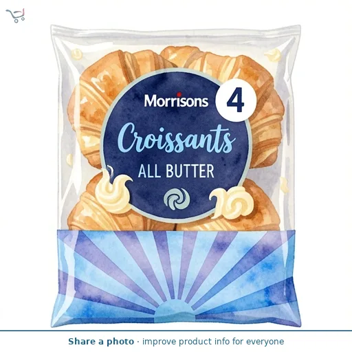 Morrisons All Butter Croissants