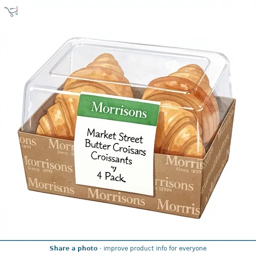 Market Street Butter Croissants 4 Pack