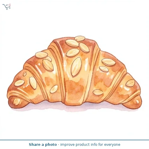 Morrisons Almond Croissant