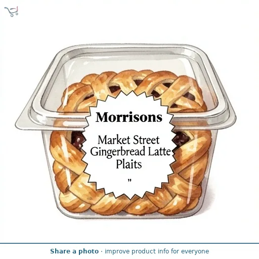 Market Street Gingerbread Latte Plaits