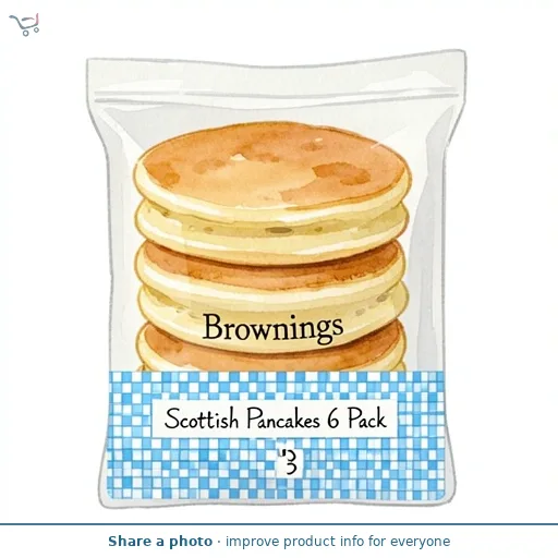 Brownings Scottish Pancakes 6 Pack