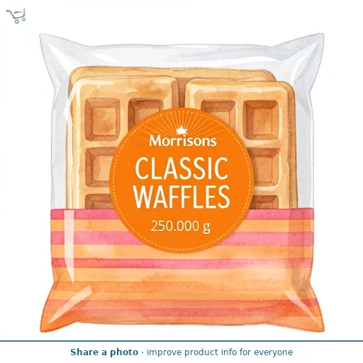 Morrisons Classic Waffles