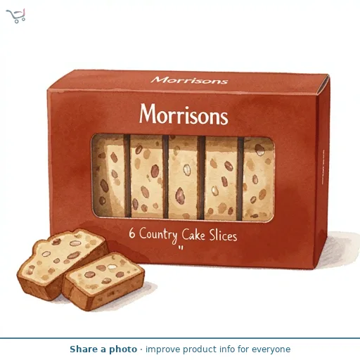 Morrisons 6 Country Cake Slices
