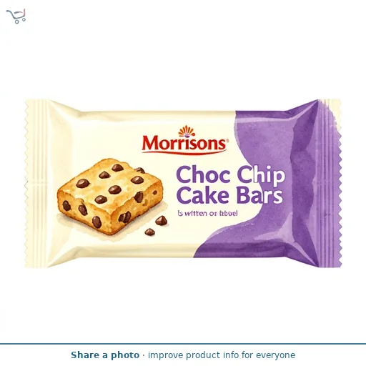 Morrisons Savers Choc Chip Cake Bars