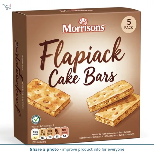 Morrisons Flapjack Cake Bars
