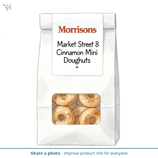 Market Street 8 Cinnamon Mini Doughnuts