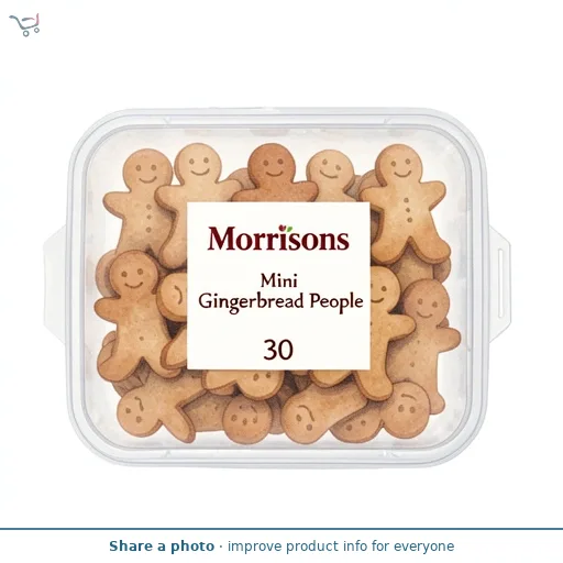 Morrisons Mini Gingerbread People 