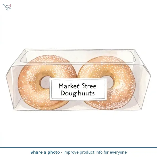 Market Street Sugared Ring Doughnuts 