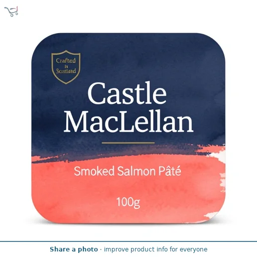 Castle MacLellan Smoked Salmon Pâté 100g