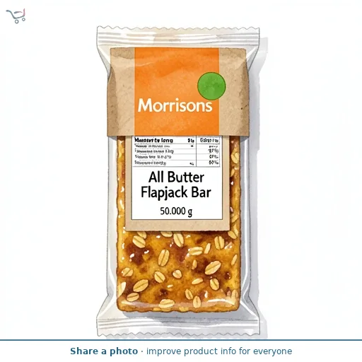 Morrisons All Butter Flapjack Bar