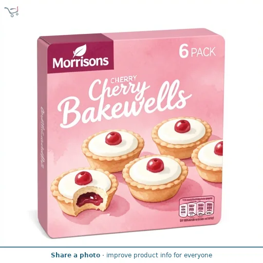 Morrisons Cherry Bakewells 