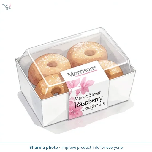 Market Street Raspberry Doughnuts 