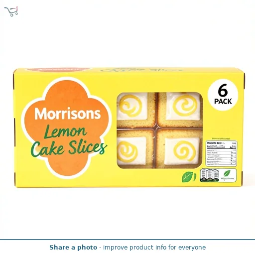 Morrisons Lemon Cake Slices