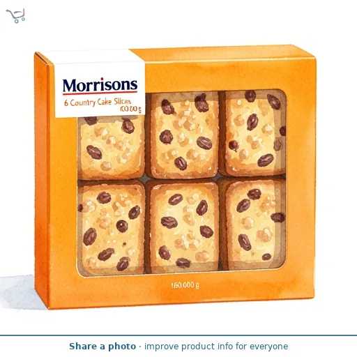 Morrisons 6 Country Cake Slices 