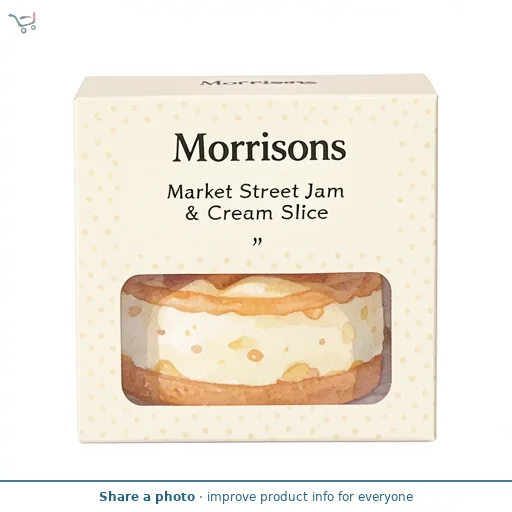 Market Street Jam & Cream Slice 