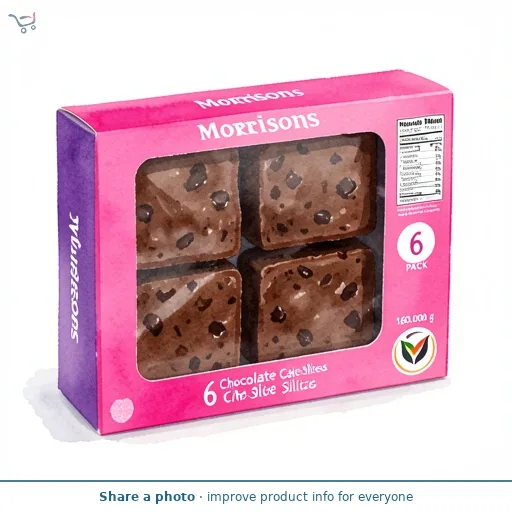 Morrisons 6 Chocolate Cake Slices 
