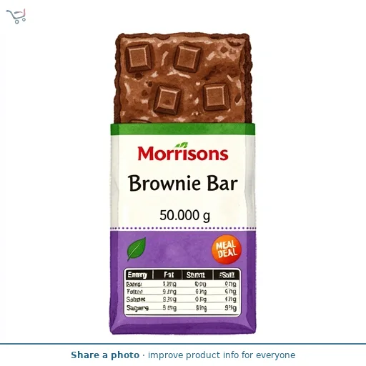 Morrisons Brownie Bar 