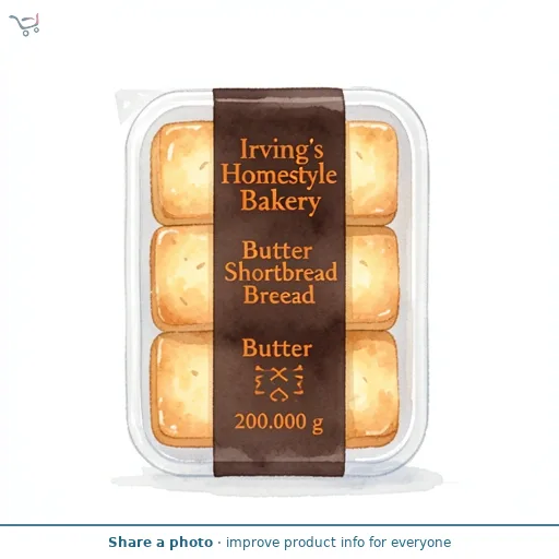 Irving's Homestyle Bakery Butter Shortbread 200g
