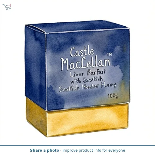 Castle MacLellan Chicken Liver Parfait with Scottish Heather Honey 100g